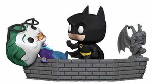 BATMAN FIG 9CM POP MOMENT BATMAN Y JOKER 1989                              