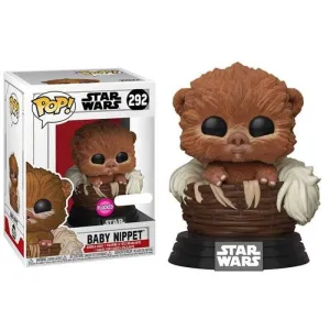 STAR WARS FIG 9CM POP EWOK BABY NIPPET (FLOCKED EXCLUSIVO)                 