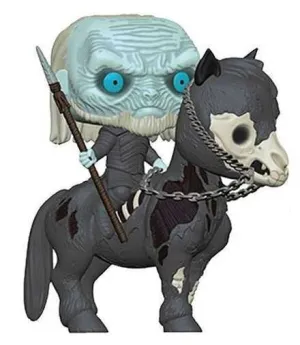 JUEGO DE TRONOS FIG 15CM POP CAMINANTE BLANCO A CABALLO                    