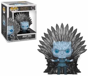 JUEGO DE TRONOS FIG 15CM POP REY DE LA NOCHE EN TRONO DE HIERRO            