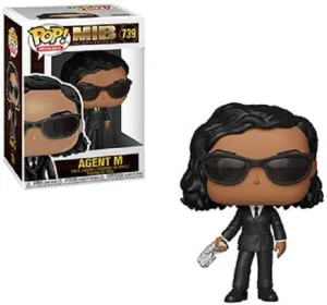 HOMBRES DE NEGRO INTERNACIONAL FIG 9CM POP AGENTE M                        