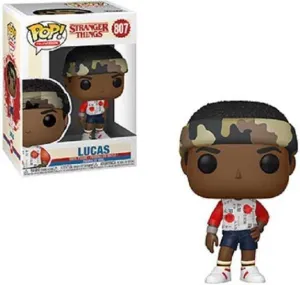 STRANGER THINGS TEMP 3 FIG 9CM POP LUCAS                                   
