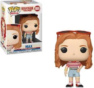 STRANGER THINGS TEMP 3 FIG 9CM POP MAX CON TRAJE CENTRO COMERCIAL          