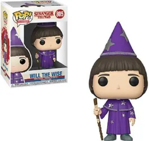 STRANGER THINGS TEMP 3 FIG 9CM POP WILL EL SABIO                           