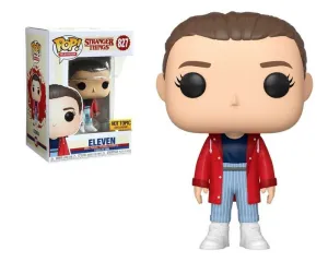 STRANGER THINGS FIG 9CM POP ELEVEN CON IMPERMEABLE (EXCLUSIVO)             