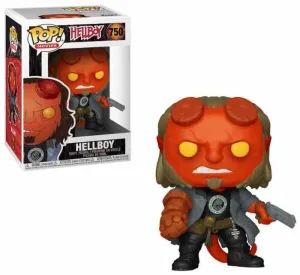 HELLBOY FIG 9CM POP HELLBOY CON CAMISETA BPRD                              
