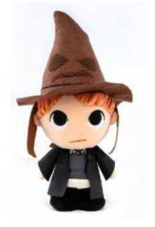 HARRY POTTER PELUCHE SUPER CUTE 18CM RON CON SOMBRERO SELECCIONADOR        