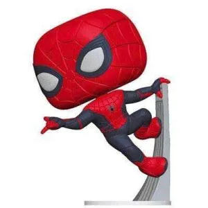 SPIDERMAN LEJOS DE CASA FIG 9CM POP SPIDERMAN TRAJE MEJORADO               