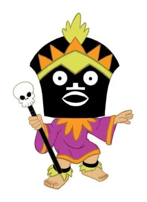 SCOOBY-DOO FIG 9CM POP WITCH DOCTOR                                        