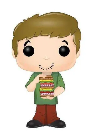 SCOOBY-DOO FIG 9CM POP SHAGGY CON SANDWICH                                 