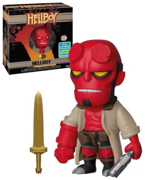 HELLBOY FIG 9CM POP 5 STAR HELLBOY                                         
