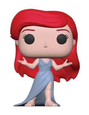 LA SIRENITA FIG 9CM POP ARIEL VESTIDO PURPURA                              
