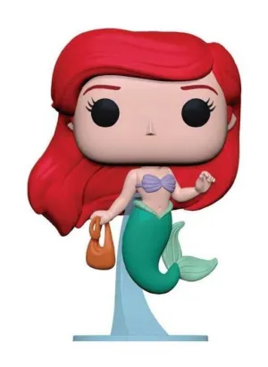 LA SIRENITA FIG 9CM POP ARIEL CON BOLSO                                    