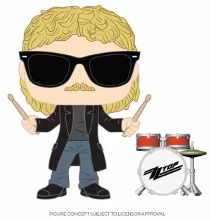 ZZ TOP FIG 9CM POP FRANK BEARD                                             