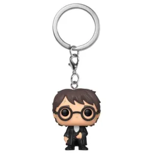 HARRY POTTER LLAVERO POCKET POP 4CM HARRY YULE BALL                        