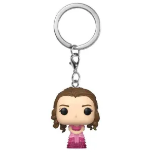 HARRY POTTER LLAVERO POCKET POP 4CM HERMIONE YULE BALL                     