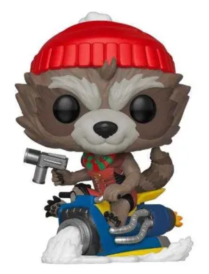 MARVEL HOLIDAY FIG 9CM POP ROCKET                                          