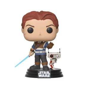 STAR WARS JEDI FALLEN CAL KESTIS & BD1 FIG 9CM POP! F-337