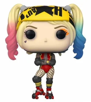AVES DE PRESA FIG 9CM POP HARLEY QUINN (ROLLER DERBY)                      