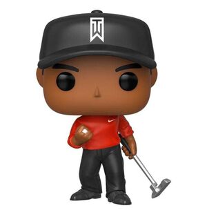 TIGER WOODS FIG 9CM POP TIGER WOODS WITH RED SHIRT                         