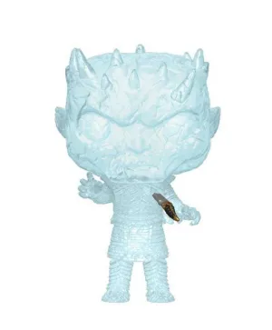 JUEGO DE TRONOS FIG 9CM POP REY DE LA NOCHE DE CRISTAL CON PUÑAL EN PECHO  