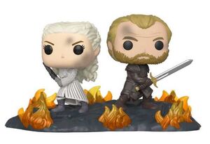 JUEGO DE TRONOS FIG 9CM POP DAENERYS Y JORAH                               