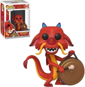 MULAN FIG 9CM POP MUSHU CON GONG                                           