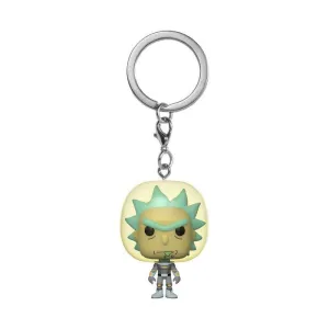 RICK Y MORTY LLAVERO POCKET POP 4CM RICK SPACE SUIT                        