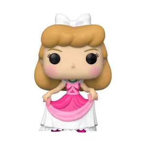 CENICIENTA FIG 9CM POP CENICIENTA CON VESTIDO ROSA                         