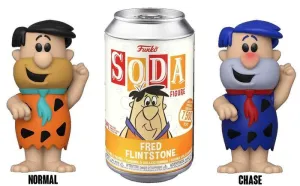 VINYL SODA FIGURE 11CM LOS PICAPIEDRA - PEDRO CON CHASE                    