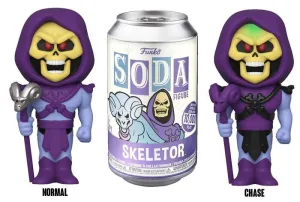 VINYL SODA FIGURE 11CM MASTERS OF THE UNIVERSE - SKELETOR CON CHASE        