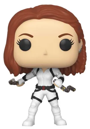 VIUDA NEGRA FIG 9CM POP BLACK WIDOW (TRAJE BLANCO)                         