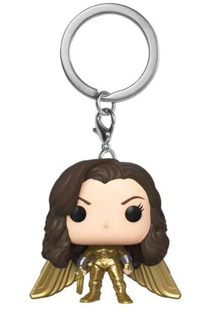 WONDER WOMAN 1984 LLAVERO POCKET POP WONDER WOMAN GOLD SIN CASCO           