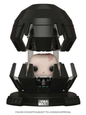 STAR WARS FIG 9CM POP DELUXE DARTH VADER EN CAMARA DE MEDITACION           
