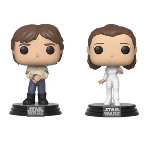 STAR WARS FIG 9CM POP PACK 2 FIGURAS HAN Y LEIA 40 ANIV IMPERIO CONTRAATACA