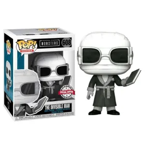 UNIVERSAL MONSTERS FIGURA 9 CM THE INVISIBLE MAN POP! MOVIES F-608 EDICIÓN ESPECIAL