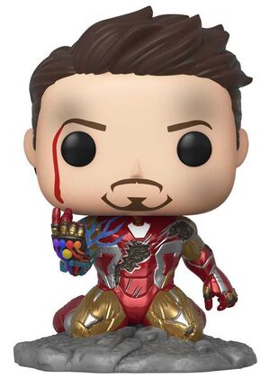 VENGADORES ENDGAME FIG 9CM POP IRON MAN - I AM IRON MAN                    