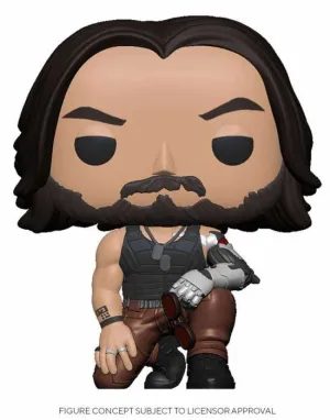 CYBERPUNK 2077 FIG 9CM POP JOHNNY SILVERHAND                               