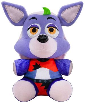 FIVE NIGHTS AT FREDDYS SECURITY BREACH PELUCHE 15CM ROXANNE WOLF           