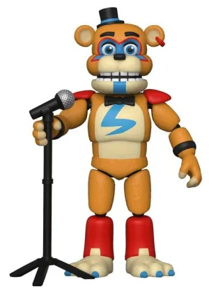 FIVE NIGHT AT FREDDYS SECURITY BREACH FIG 13CM GLAMROCK FREDDY             