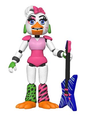 FIVE NIGHT AT FREDDYS SECURITY BREACH FIG 13CM GLAMROCK CHICA              