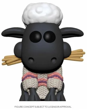 WALLACE & GROMIT FIG 9CM POP OBEJA SHAUN                                   