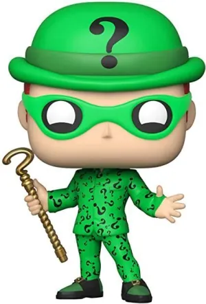 BATMAN FOREVER POP! HEROES VINYL FIGURA ENIGMA - RIDDLER 9 CM                                        