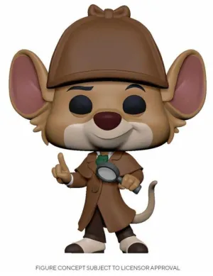 BASIL EL RATON SUPERDETECTIVE FIG 9CM POP BASIL                            