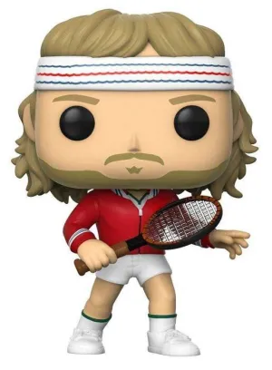 TENNIS LEGENDS FIG 9CM POP BJORN BORG                                      