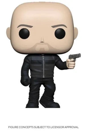 FAST & FURIOUS FIG 9CM POP SHAW                                            