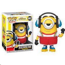 MINIONS II FIGURA 9 CM ROLLER STUART POP! MOVIES FUNKO 902