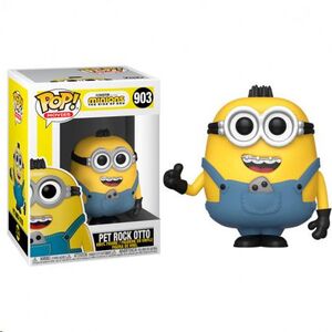 MINIONS II FIGURA 9 CM PET ROCK OTTO POP! MOVIES FUNKO 903