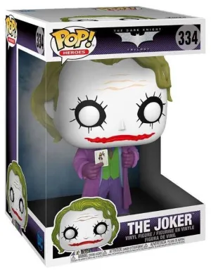 JOKER THE DARK NIGHT FIGURA 25 CM THE JOKER SUPER SIZED POP! F-334         
