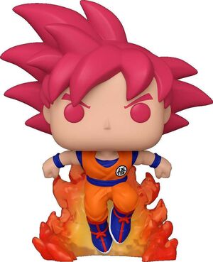 DRAGON BALL SUPER FIG 9CM POP SUPER SAIYAN GOD GOKU ED. ESPECIAL           